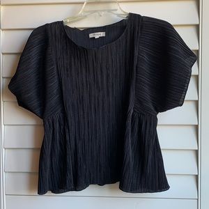Madewell flutter sleeve blouse